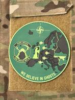 Pvc embleem 493D fighter gen SQN we believe in ghosts, Verzenden, Luchtmacht, Amerika, Embleem of Badge