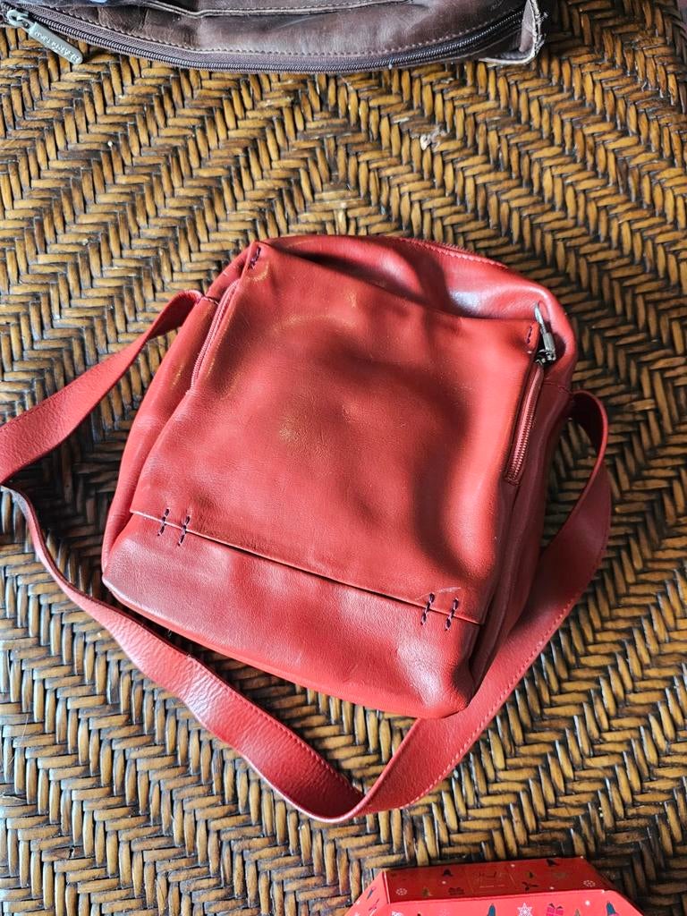 Mandarina Duck Rode Schoudertas, Sieraden, Tassen en Uiterlijk, Tassen | Damestassen, Ophalen of Verzenden, Rood, Schoudertasje