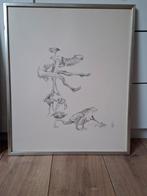 Litho van Melle Oldenboerigter in lijst, Ophalen