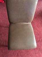 STOELEN, Twee, Bruin, Leer, Ophalen of Verzenden