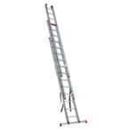 Altrex atlantis ladder 3x12 (NIEUW), Ophalen, Zo goed als nieuw, Ladder, Opvouwbaar of Inschuifbaar