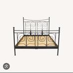 IKEA Noresund bed 160cm x 200cm  + lattenbodem, Ophalen, Wit, Tweepersoons, Zo goed als nieuw