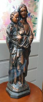 Maria met Jezus.
gips made in Italy.
43 cm hoog. 12 cm breed, Ophalen of Verzenden