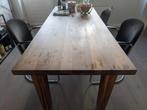 Kersenhouten fijne tafel (220*90) Jan des Bouvrie, Huis en Inrichting, Tafels | Eettafels, Ophalen, 200 cm of meer, 50 tot 100 cm