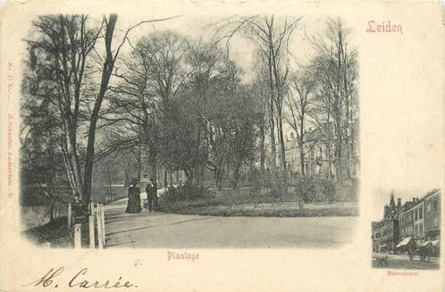 (304-207-049) Leiden Plantage, Verzamelen, Ansichtkaarten | Nederland, Zuid-Holland, Verzenden