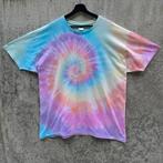 Pastel regenboog spiral tie dye t-shirt unisex maat 5XL, Kleding | Heren, Grote Maten, Overige kleuren, Spiral Creaties, Shirt