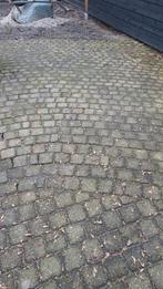 GRATIS +/- 25M2 STENEN, Tuin en Terras, Ophalen, Gebruikt, Beton, Klinkers