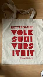 Linnen tas Volksuniversiteit, Sieraden, Tassen en Uiterlijk, Tassen | Schoudertassen, Ophalen of Verzenden, Zo goed als nieuw