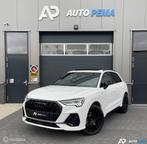 Audi Q3 45 TFSI e 245PK Black Ed Pano Matrix S-Line, Gebruikt, Zwart, Leder en Stof, Wit