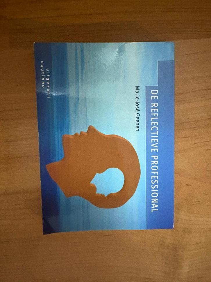 Marie - Jose Geenen - De reflectieve professional, Boeken, Wetenschap, Zo goed als nieuw, Sociale wetenschap, Ophalen of Verzenden