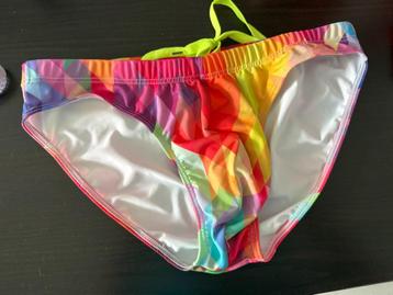 multicolour zwemslip, slip, wedstrijdslip, maat L beschikbaar voor biedingen