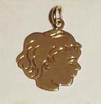 Hanger meisje doublé, Sieraden, Tassen en Uiterlijk, Kettinghangers, Overige voorstellingen, Nieuw, Ophalen of Verzenden, Goud