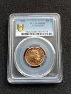 Schaarse 10 Gulden 1886 PCGS MS66, Koning Willem III, Losse munt, 10 gulden, Goud