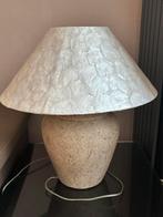 2x Indonesische Schelpen Lamp - 55cm, Huis en Inrichting, Lampen | Tafellampen, Ophalen, Zo goed als nieuw, Overige materialen