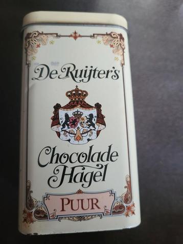 Vintage De Ruijter Blik - Chocoladehagel beschikbaar voor biedingen