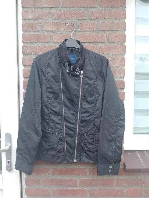 Charles Vogelen erg mooi jas, 44 zwart, Kleding | Dames, Jassen | Zomer, Zo goed als nieuw, Maat 42/44 (L), Zwart, Verzenden
