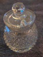 Kristallen zoutvaatje, Antiek en Kunst, Antiek | Glas en Kristal, Ophalen of Verzenden