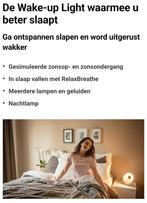 Smart sleep/wakeup lamp/wekker Philips , NIEUW sint/kerst, Witgoed en Apparatuur, Wekkers, Ophalen of Verzenden, Nieuw