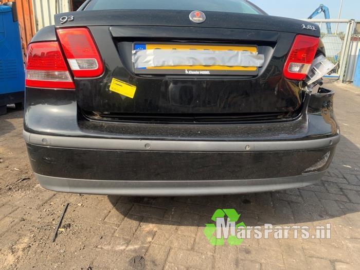 Achterbumper van een Saab 9-3, Auto-onderdelen, Carrosserie en Plaatwerk, Bumper, Saab, Gebruikt, 3 maanden garantie, Ophalen of Verzenden