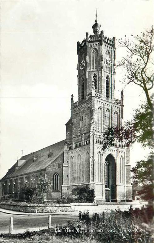 (300-136-009) Elst Toren en Kerk, Verzamelen, Ansichtkaarten | Nederland, Gelderland, Verzenden