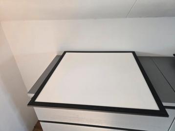  Brilliant Allie Plafondlamp LED 39W – Zwart/Wit, 60x60 cm beschikbaar voor biedingen