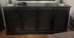 Zwart dressoir, Ophalen, Overige materialen, Gebruikt, 150 tot 200 cm