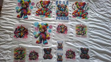 Beren Afbeeldingen om kleding te bedrukken - op te strijken beschikbaar voor biedingen