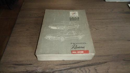 ZEER DIK USA WerkplHandboek  BUICK REATTA en RIVIERA  1989, Boeken, Auto's | Folders en Tijdschriften, Gelezen, Verzenden