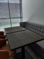 Eettafel / bijzettafel / bistro tafel 2 stuks, Ophalen, 50 tot 100 cm, Vierkant, 50 tot 100 cm