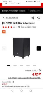 GEZOCHT! Jbl subwoofer sw10, Ophalen of Verzenden, Zo goed als nieuw
