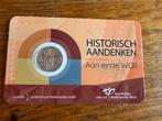 Zilveren 1/10 Gulden munt uit 1945 S in coincard Ned.Indie, Setje, Zilver, Ophalen of Verzenden, 10 cent