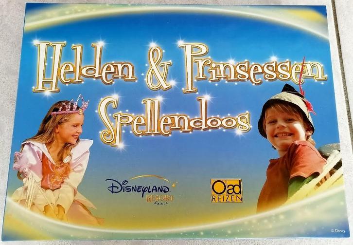 Disney's Helden & Prinsessen spellendoos – Nieuw! [E - 310], Hobby en Vrije tijd, Gezelschapsspellen | Bordspellen, Nieuw, Een of twee spelers