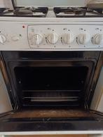 Gasfornuis met elektrische oven indest smal, Ophalen, Gebruikt, 4 kookzones, Energieklasse A of zuiniger