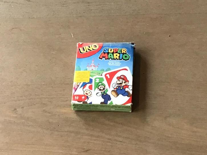 Uno Mario, Hobby en Vrije tijd, Gezelschapsspellen | Kaartspellen, Gebruikt, Een of twee spelers, Drie of vier spelers, Vijf spelers of meer