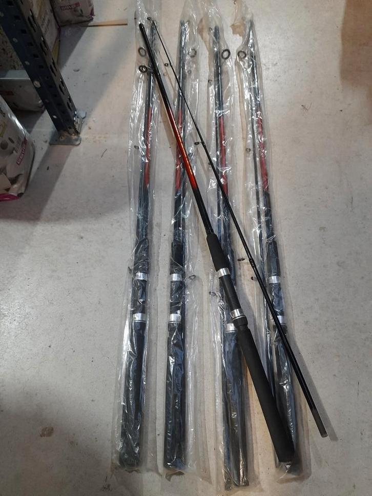 Partij van 5 regulus spinhengels 2 delig nieuw, Watersport en Boten, Hengelsport | Roofvissen, Nieuw, Overige typen, Ophalen of Verzenden
