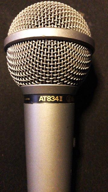 Audio Technica AT834 II Unidirectional Microphone XLR cable beschikbaar voor biedingen