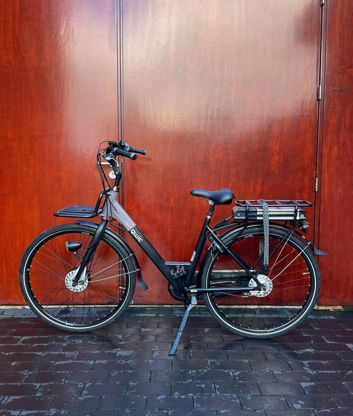 Elektrische Qwic Damesfiets / 100% Accucapaciteit, Fietsen en Brommers, Elektrische fietsen, Zo goed als nieuw, Qwic, 47 tot 51 cm