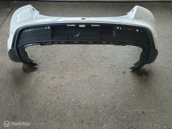 Achterbumper Porsche Taycan ('20->), Auto-onderdelen, Carrosserie en Plaatwerk, Bumper, Achter, Gebruikt, Ophalen of Verzenden