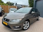 Seat Leon 1.4 TSI ACT 110KW/150PK Dsg7 FR 2015 Bruin, USB, 4 cilinders, Leder en Stof, Origineel Nederlands