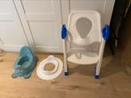 Wc bril verkleiner met trapje, wc bril verkleiner en potje, Ophalen of Verzenden, Gebruikt, Overige typen, Overige merken