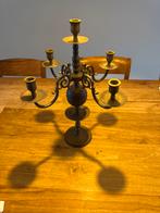 Koperen Kandelaar - Vijfarmig - Vintage, Ophalen of Verzenden, Koper of Brons