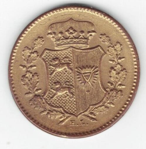 25-1284 Denemarken 1 dreiling 1850, Postzegels en Munten, Munten | Europa | Niet-Euromunten, Losse munt, Overige landen, Verzenden