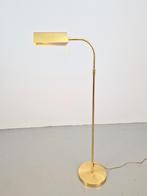 Regency vloerlamp messing verstelbaar leeslamp Wofi ’70, N, Regency vintage, 100 tot 150 cm, Ophalen of Verzenden