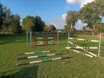 Gegalvaniseerde staanders/ hindernis, Dieren en Toebehoren, Paarden en Pony's | Overige Paardenspullen, Ophalen, Gebruikt, Springen