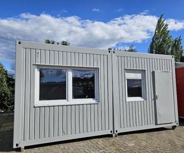 Kantoorunit, Bouwkeet, Schaftkeet, Woonunit.  6 x 6 beschikbaar voor biedingen
