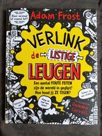 Adam Frost - Verlink de listige leugen, Boeken, Ophalen of Verzenden, Zo goed als nieuw, Adam Frost, Non-fictie