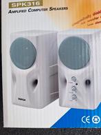 Targa spk316 speakers 2 x 120 watt - computer boxen, Computers en Software, Pc speakers, Ophalen of Verzenden, Zo goed als nieuw