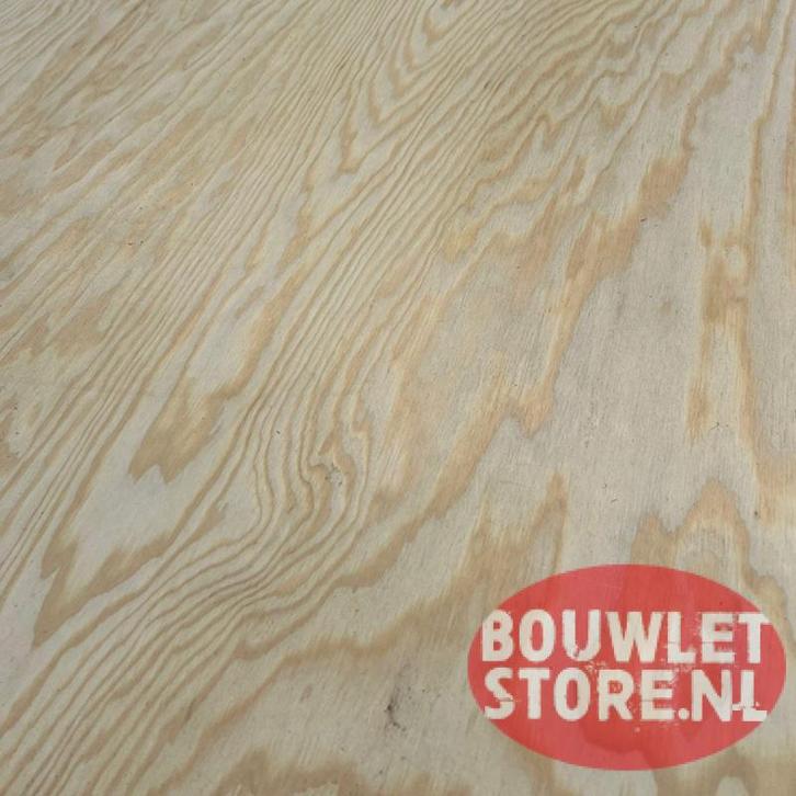 Multiplex  15 mm | Pools grenen BB/BBB | Underlayment platen, Doe-het-zelf en Verbouw, Platen en Panelen, Nieuw, Multiplex, Minder dan 20 mm