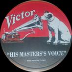 Iconisch HMV "His Master's Voice" Wandbord - Ø 20 cm, Ophalen of Verzenden, Nieuw, Reclamebord