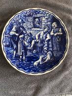 Antiek Delfts blauw wandbord, Antiek en Kunst, Antiek | Wandborden en Tegels, Ophalen of Verzenden